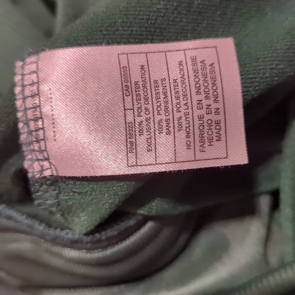 Nike Vintage Full-Zip Track Jacket Oregon Forest Green White Tree Graphic Medium - Picture 6 of 6